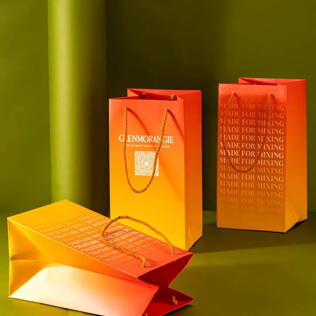 Gradient Luxury Paper Carry Bag