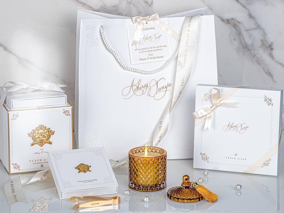 Luxury White Wedding Carry Bag
