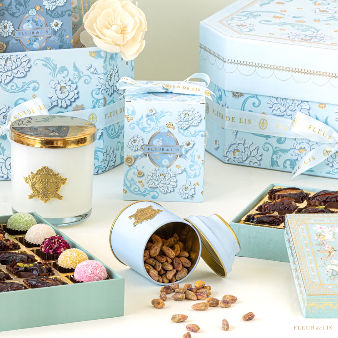Baby Blue Chocolate Gift Packaging Box