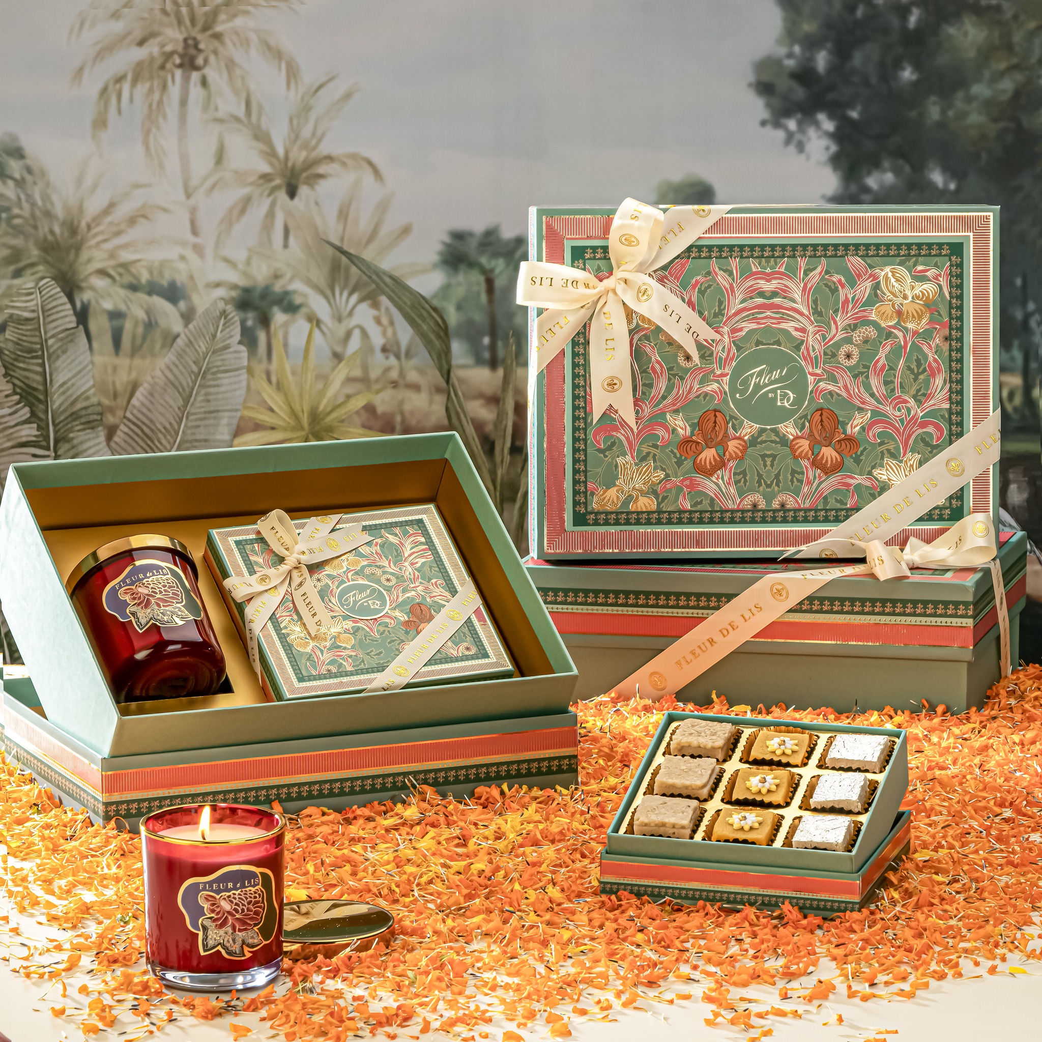 Floral Luxury Chocolate Gift Box