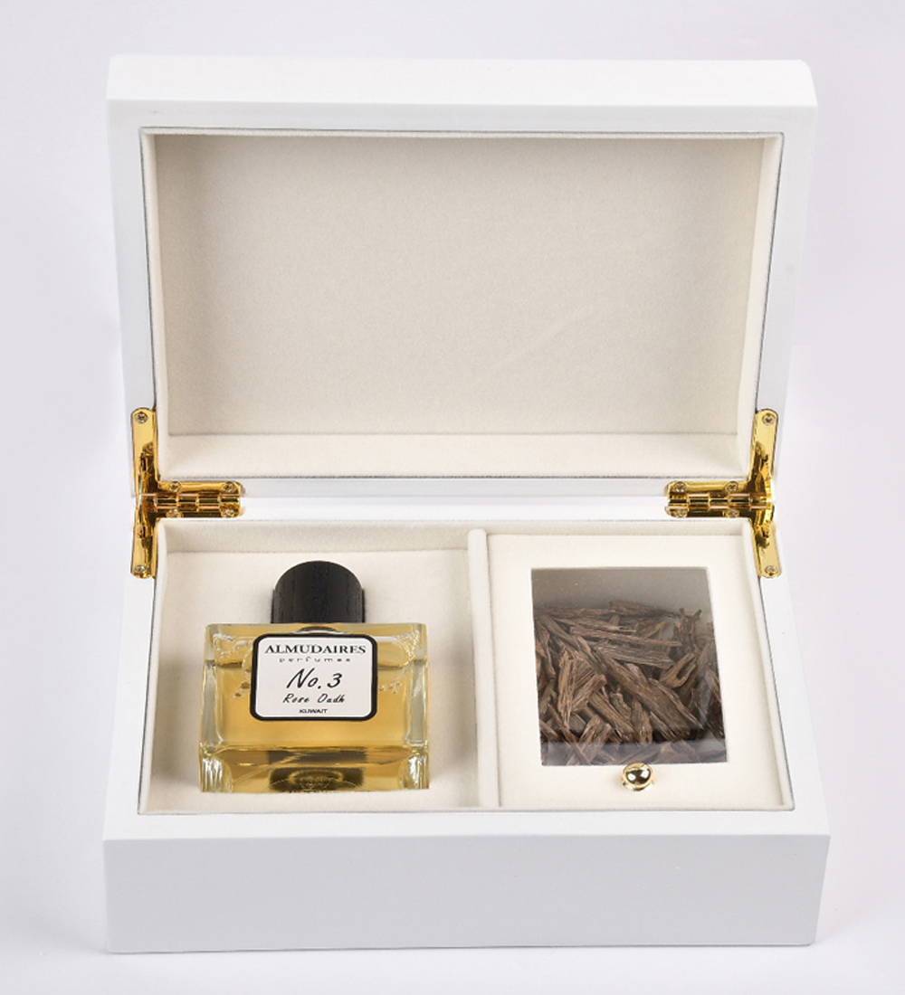Luxury White Oud Perfume Gift Box